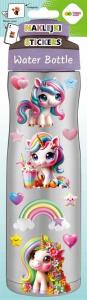 Opakowanie Naklejki Water Bottle Unicorns 83x286 HAPPY COLOR