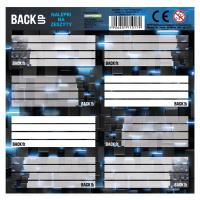 Opakowanie Nalepki na zeszyty Backup 8 a 58 (25szt) DERFORM