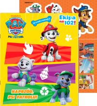Okładka książki Naprzód, Psi Patrolu! Psi Patrol. Ekipa na 102!