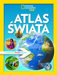 National Geographic Kids. Atlas świata. Autor: Praca zbiorowa. Dobreksiazki.pl Okładka książki National Geographic Kids. Atlas świata