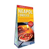 Okładka książki Neapol i okolice; laminowany map&guide (2w1: przewodnik i mapa)