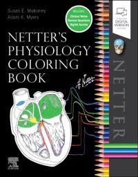 Okładka książki Netter's Physiology Coloring Book