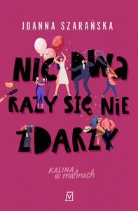 Nic dwa razy się nie zdarzy. Kalina w malinach. Tom 3. Autor: Joanna Szarańska. Dobreksiazki.pl Okładka książki Nic dwa razy się nie zdarzy. Kalina w malinach. Tom 3