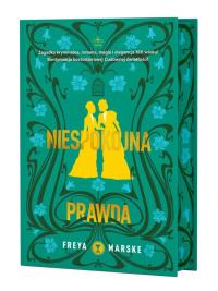Niespokojna prawda barwione brzegi. Autor: Marske Freya. Dobreksiazki.pl Okładka książki Niespokojna prawda barwione brzegi