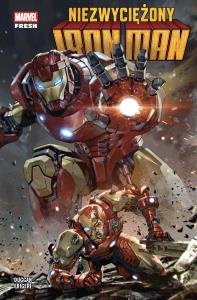 Okładka książki Niezwyciężony Iron Man. Tom 1
