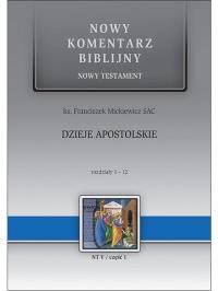 Okładka książki NKB Dzieje Apostolskie rozdziały 1-12