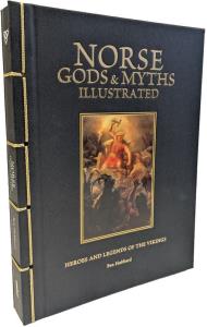 Norse Gods & Myths Illustrated wer. angielska. Autor: Ben Hubbard. Dobreksiazki.pl Okładka książki Norse Gods & Myths Illustrated wer. angielska