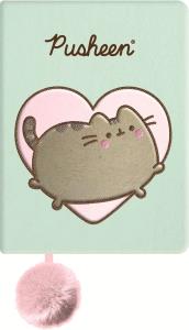 Notatnik pluszowy A5/96K Pusheen. Wydawca: Pusheen. Dobreksiazki.pl Opakowanie Notatnik pluszowy A5/96K Pusheen