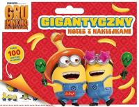 Opakowanie Notes z naklejkami Minionki TREFL