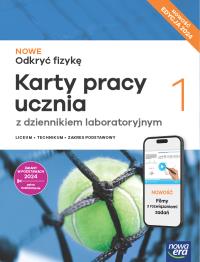 Nowa Fizyka Odkryć fizykę karty pracy 1 liceum i technikum zakres podstawowy EDYCJA 2025. Autor: Braun Marcin, Śliwa Weronika, Bartłomiej Piotrowski. Dobreksiazki.pl Okładka książki Nowa Fizyka Odkryć fizykę karty pracy 1 liceum i technikum zakres podstawowy EDYCJA 2025