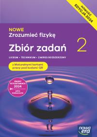 Nowa Fizyka Zrozumieć fizykę zbiór zadań maturalnych 2 liceum i technikum zakres rozszerzony EDYCJA 2025. Autor: Bogdan Mendel, Janusz Mendel, Elżbieta Stolecka, Wójtowicz Elżbieta. Dobreksiazki.pl Okładka książki Nowa Fizyka Zrozumieć fizykę zbiór zadań maturalnych 2 liceum i technikum zakres rozszerzony EDYCJA 2025