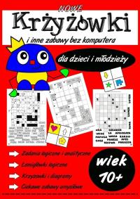 Okładka książki Nowe krzyżówki i inne zabawy bez komputera...