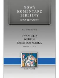 Okładka książki Nowy komentarz biblijny. Ewangelia wg św. Marka