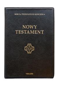 Nowy Testament BPK kieszonkowy czerń. Wydawca: Vocatio Oficyna Wydawnicza. Dobreksiazki.pl Opakowanie Nowy Testament BPK kieszonkowy czerń