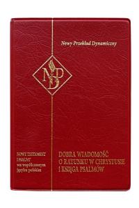 Nowy Testament i Psalmy NPD bordo. Wydawca: Vocatio Oficyna Wydawnicza. Dobreksiazki.pl Opakowanie Nowy Testament i Psalmy NPD bordo