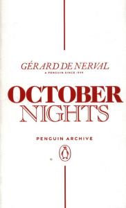 October Nights. Autor: Gerard de Nerval. Dobreksiazki.pl Okładka książki October Nights
