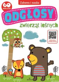 Odgłosy zwierząt leśnych. Autor: Matusiak Monika. Dobreksiazki.pl Okładka książki Odgłosy zwierząt leśnych