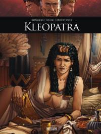 Oni tworzyli historię - Kleopatra. Autor: Victor Battaggion. Dobreksiazki.pl Okładka książki Oni tworzyli historię - Kleopatra