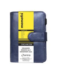 Organizer Memofix 2026 A6 K granat. Wydawca: Antra. Dobreksiazki.pl Opakowanie Organizer Memofix 2026 A6 K granat