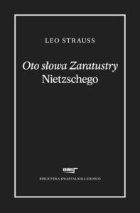 Okładka książki Oto słowa Zaratustry Nietzschego