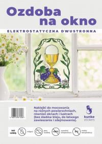 Opakowanie Ozdoba na okno elektrostatyczna Boże Ciało