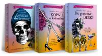 Pakiet: Gwóźdź do trumny, Kopnij w kalendarz, Do grobowej deski. Autor: Wawrzyńska Monika. Dobreksiazki.pl Okładka książki Pakiet: Gwóźdź do trumny, Kopnij w kalendarz, Do grobowej deski