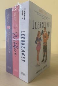 PAKIET Icebreaker+Wildfire+Daydream. Autor: Grace Hannah. Dobreksiazki.pl Okładka książki PAKIET Icebreaker+Wildfire+Daydream