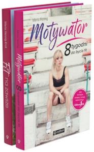 Pakiet Marta Hennig: Motywator/ Fit na zawsze. Autor: Marta Hennig. Dobreksiazki.pl Okładka książki Pakiet Marta Hennig: Motywator/ Fit na zawsze