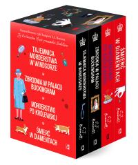 Pakiet Tajemnica morderstwa w Windsorze / Zbrodnia w pałacu Buckingham / Morderstwo po królewsku / Śmierć w diamentach. Autor: SJ Bennett. Dobreksiazki.pl Okładka książki Pakiet Tajemnica morderstwa w Windsorze / Zbrodnia w pałacu Buckingham / Morderstwo po królewsku / Śmierć w diamentach