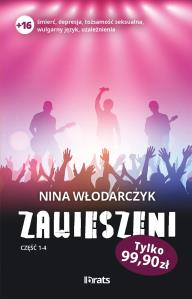Pakiet. Zawieszeni części 1-4. Autor: Włodarczyk Nina. Dobreksiazki.pl Okładka książki Pakiet. Zawieszeni części 1-4
