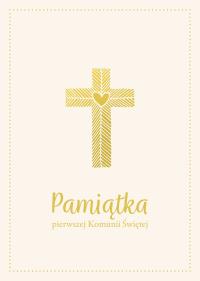 Okładka książki Pamiątka Pierwszej Komunii Świętej