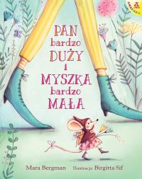 Okładka książki Pan bardzo Duży i Myszka bardzo Mała wyd. 2