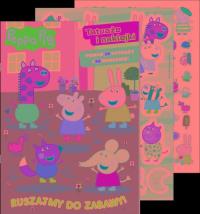 Peppa Pig. Tatuaże i naklejki. Autor: Praca zbiorowa. Dobreksiazki.pl Okładka książki Peppa Pig. Tatuaże i naklejki