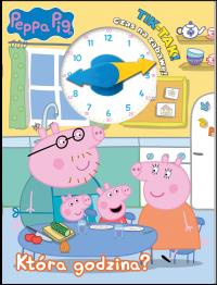 Okładka książki Peppa Pig. Tik-Tak. Która godzina?