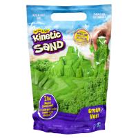 Piasek kinetyczny Kinetic Sand Zielony 900g. Wydawca: Spin Master. Dobreksiazki.pl Opakowanie Piasek kinetyczny Kinetic Sand Zielony 900g