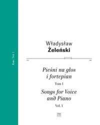 Okładka książki Pieśni na głos i fortepian T.1
