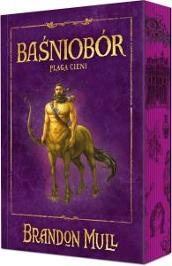 Plaga cieni. Baśniobór. Tom 3 (ilustrowane brzegi). Autor: Brandon Mull. Dobreksiazki.pl Okładka książki Plaga cieni. Baśniobór. Tom 3 (ilustrowane brzegi)