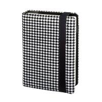 Planner A5 dzienno-tygodniowy premium czarno-biały na gumkę Modena PLM-25MD. Wydawca: I-DROPS. Dobreksiazki.pl Opakowanie Planner A5 dzienno-tygodniowy premium czarno-biały na gumkę Modena PLM-25MD