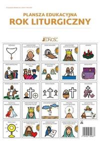 Opakowanie Plansza edukacyjna Rok liturgiczny z symbolami PCS