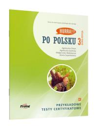 Okładka książki PO POLSKU 3 Przykładowe testy certyfikatowe