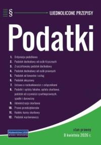 Okładka książki Podatki - ujednolicone przepisy