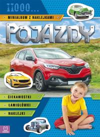 Pojazdy. Iiooo... Minialbum z naklejkami. Autor: Opracowanie zbiorowe. Dobreksiazki.pl Okładka książki Pojazdy. Iiooo... Minialbum z naklejkami