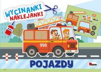 Okładka książki Pojazdy. Wycinanki naklejanki