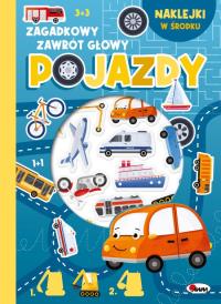 Pojazdy. Zagadkowy zawrót głowy. Autor: Opracowanie zbiorowe. Dobreksiazki.pl Okładka książki Pojazdy. Zagadkowy zawrót głowy