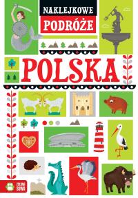 Okładka książki Polska. Naklejkowe podróże - uszkodzone