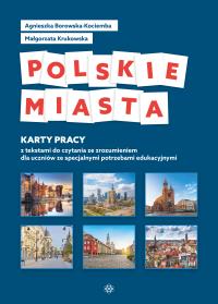 Polskie miasta. Autor: Agnieszka Borowska-Kociemba, Małgorzata Krukowska. Dobreksiazki.pl Okładka książki Polskie miasta