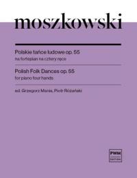Okładka książki Polskie tańce ludowe op. 55
