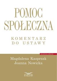 Okładka książki Pomoc społeczna. Komentarz do ustawy