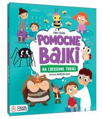 Pomocne bajki, na codzienne troski - uszkodzone. Autor: Ewa Czajka. Dobreksiazki.pl Okładka książki Pomocne bajki, na codzienne troski - uszkodzone