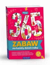Ponad 365 zabaw na każdy dzień roku. Wiek 3-5 lat. Autor: Opracowanie zbiorowe. Dobreksiazki.pl Okładka książki Ponad 365 zabaw na każdy dzień roku. Wiek 3-5 lat